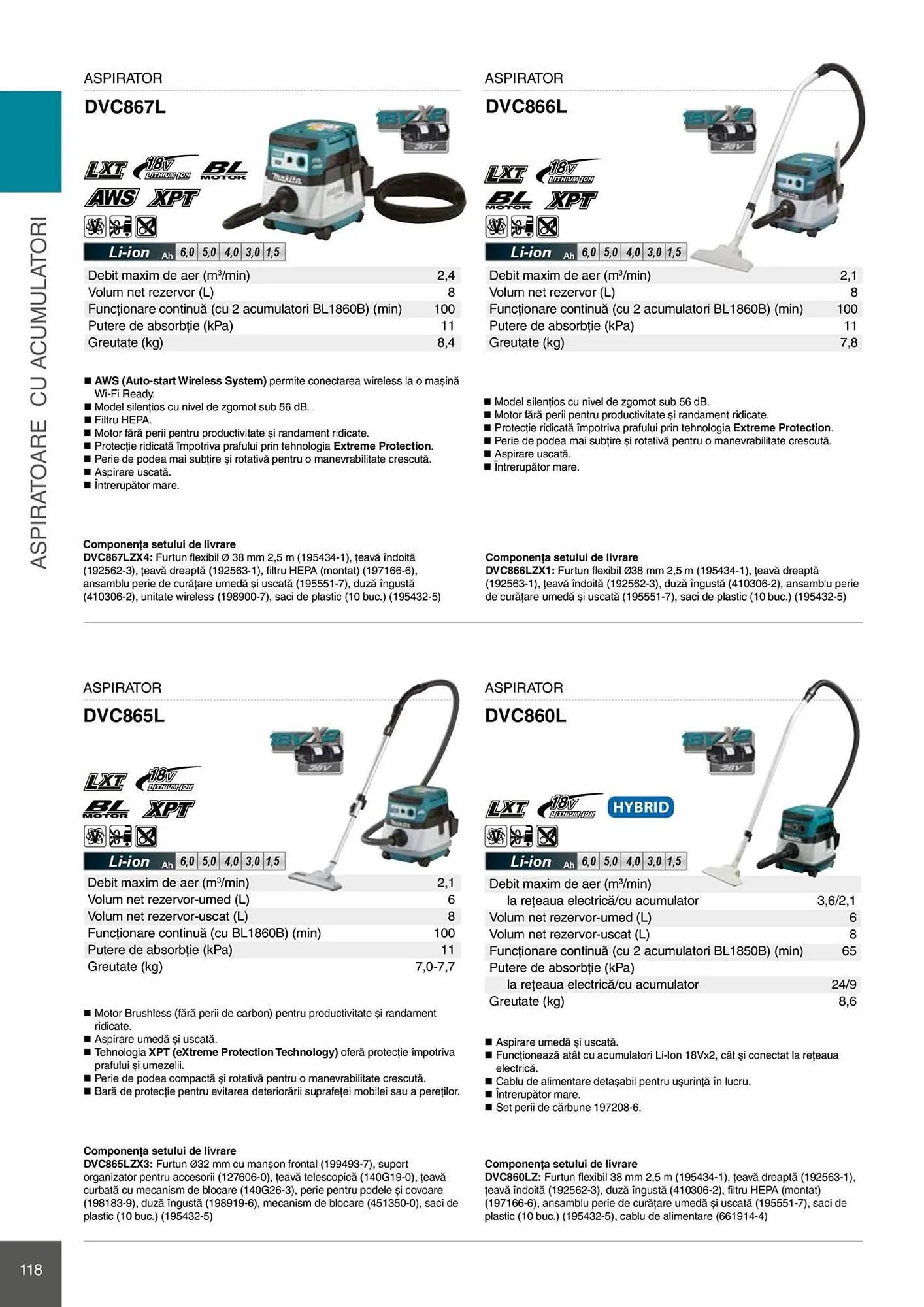 Catalog Catalog Makita de la 28 aprilie până la 31 decembrie 2026 - Revista Pagina 118