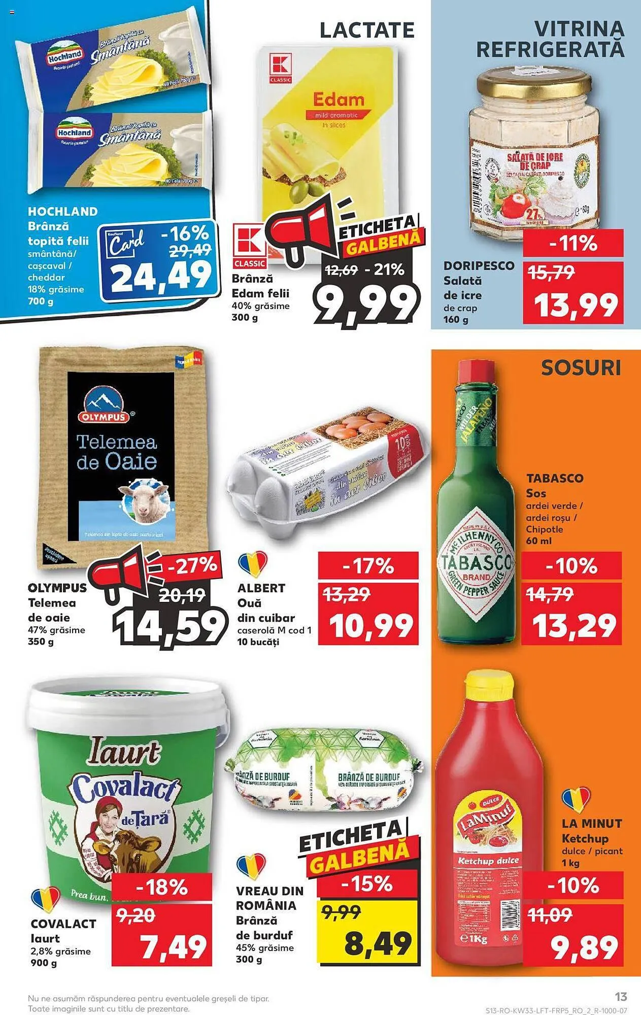 Catalog Kaufland catalog de la 16 august până la 22 august 2023 - Revista Pagina 13
