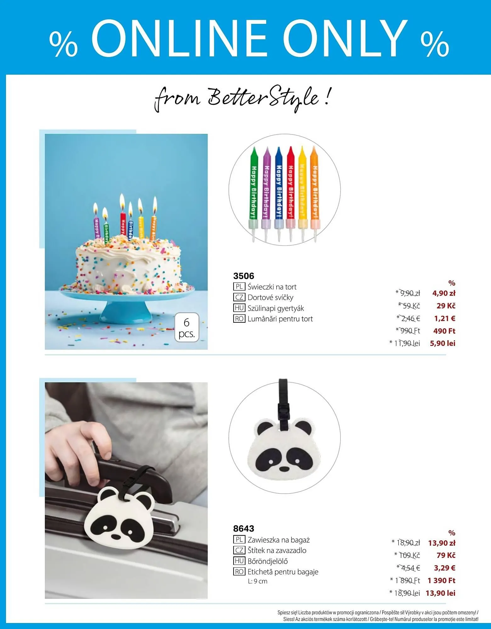 Catalog Catalog BetterStyle de la 1 mai până la 31 mai 2025 - Revista Pagina 134