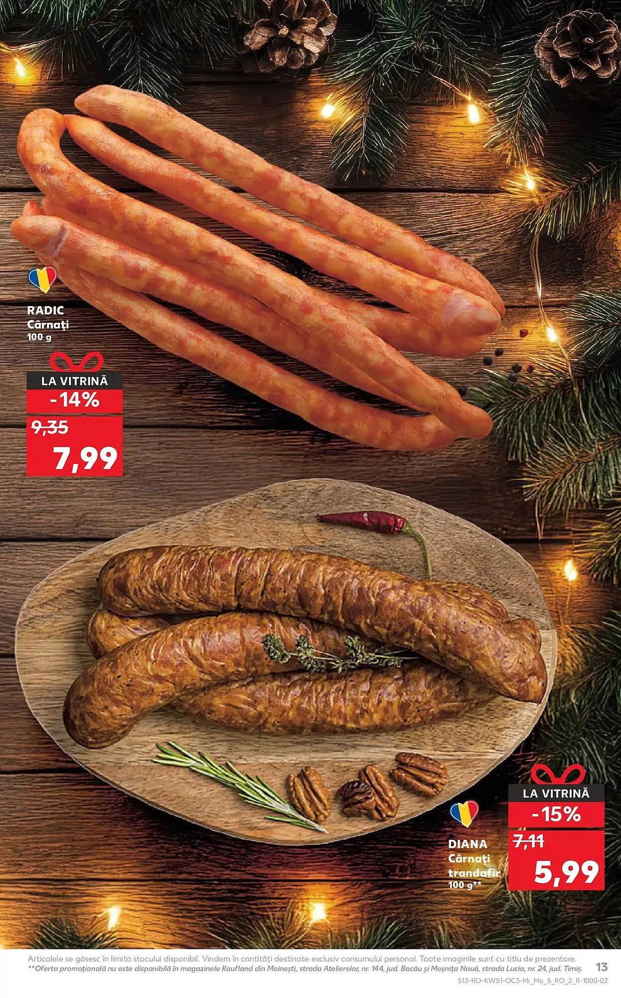 Catalog Catalog Kaufland de la 17 decembrie până la 23 decembrie 2025 - Revista Pagina 13