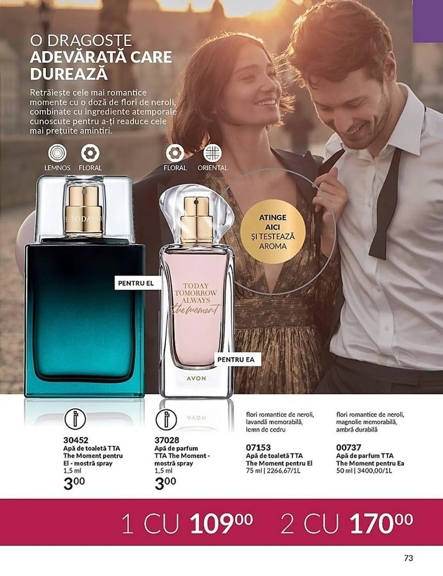 Catalog Avon catalog de la 1 septembrie până la 30 septembrie 2023 - Revista Pagina 73