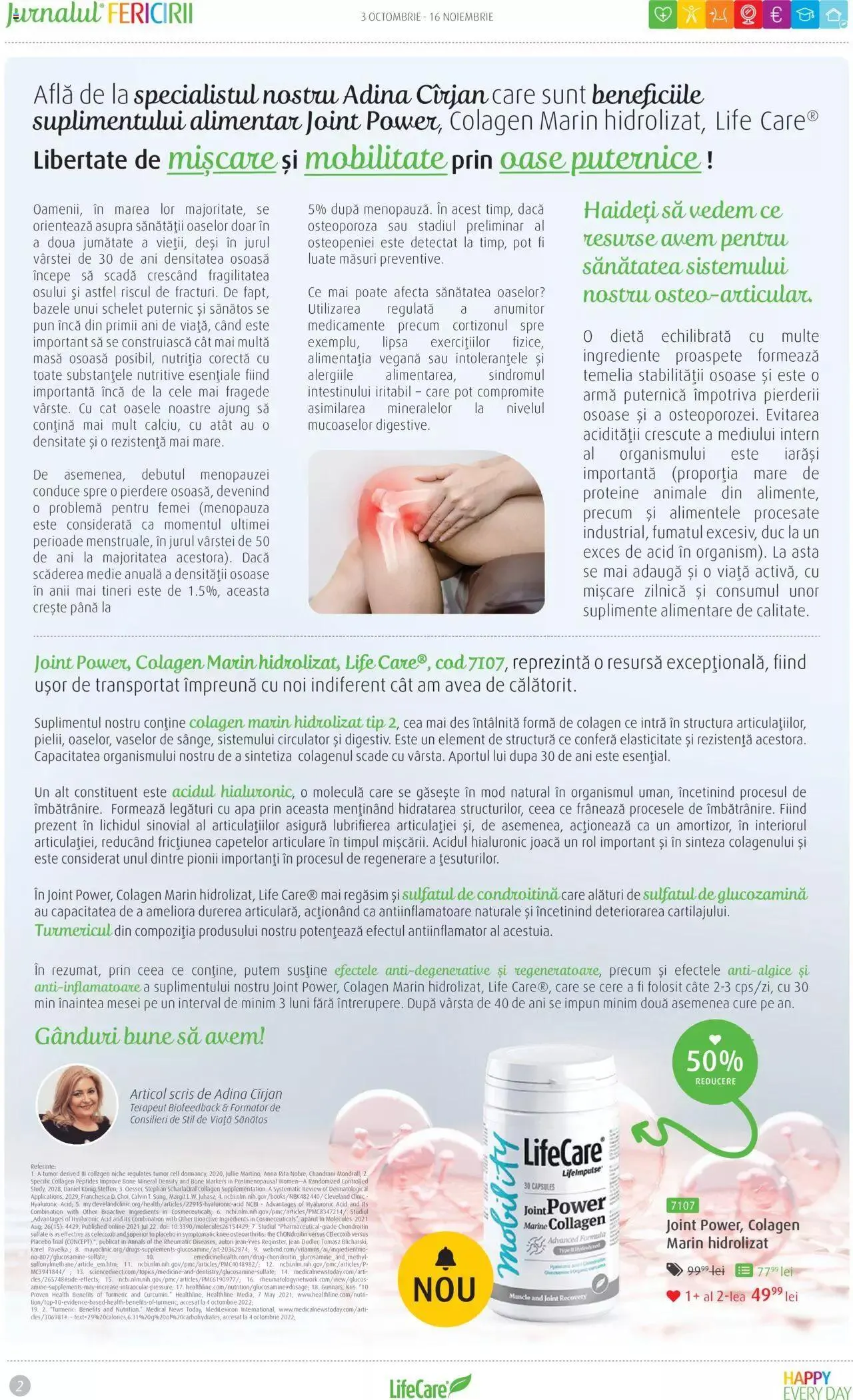 Catalog Life Care catalog - Jurnalul Fericirii Octombrie/Noiembrie de la 3 octombrie până la 16 noiembrie 2023 - Revista Pagina 2