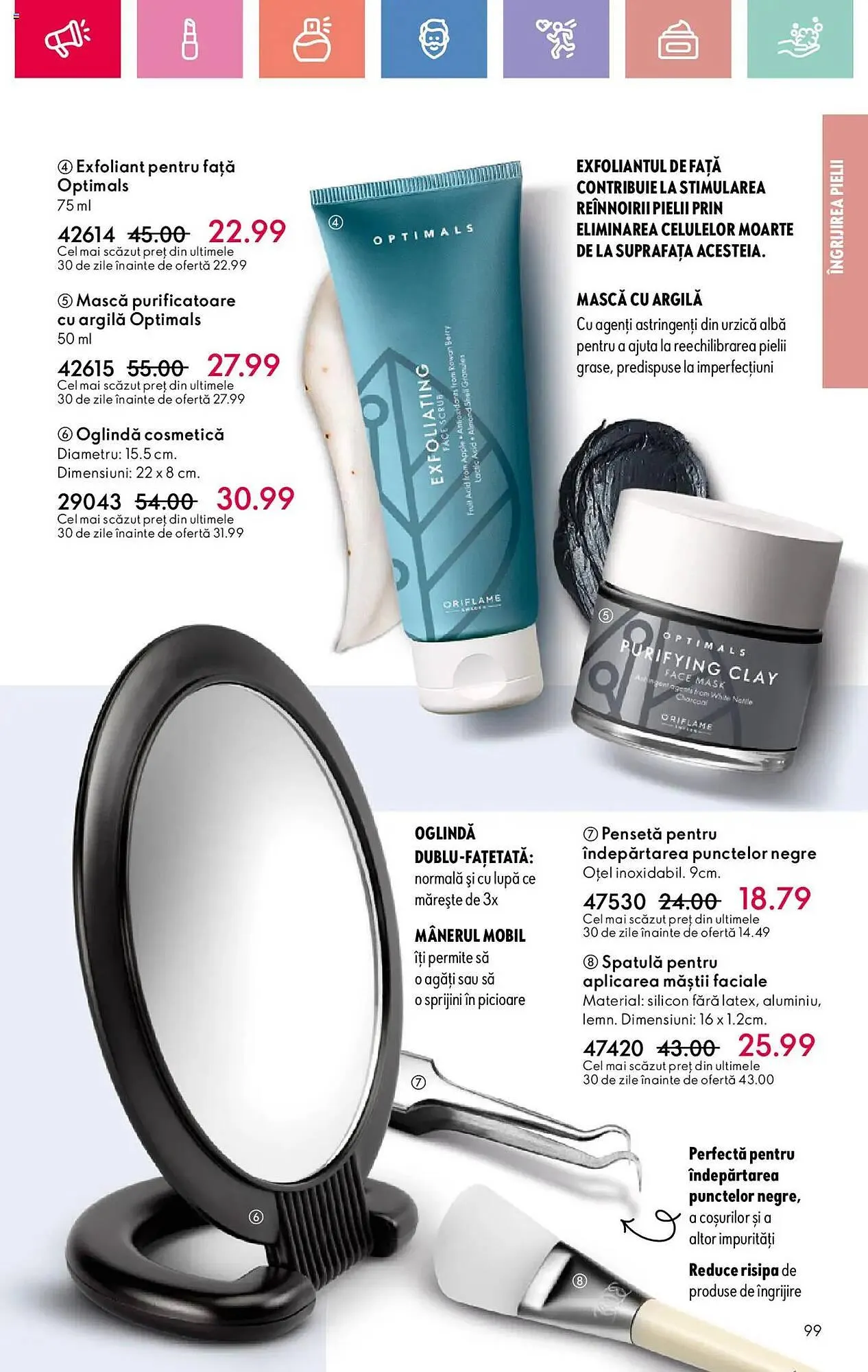 Catalog Catalog Oriflame de la 26 iulie până la 19 august 2025 - Revista Pagina 99