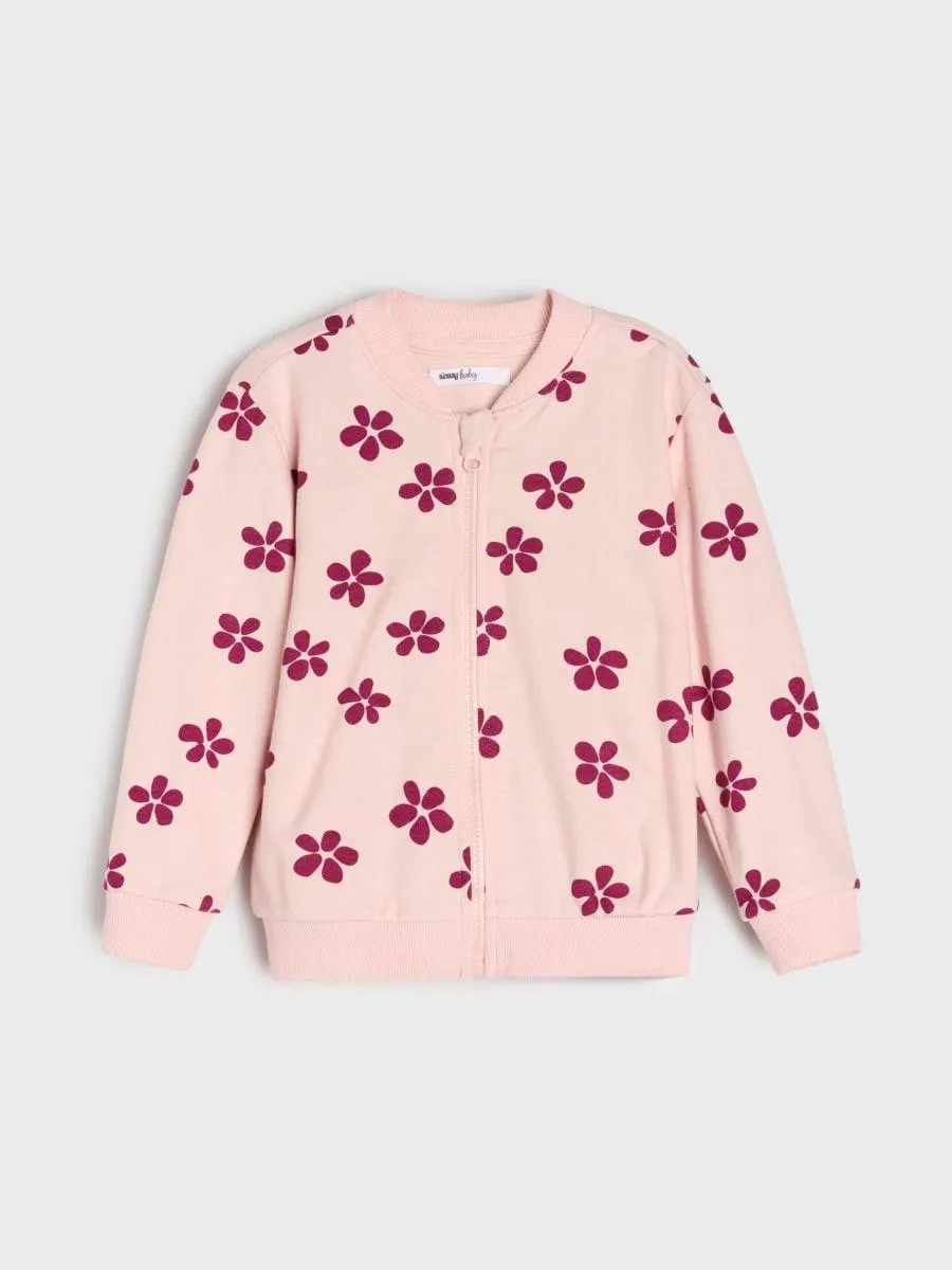 Bluză sport cu model floral