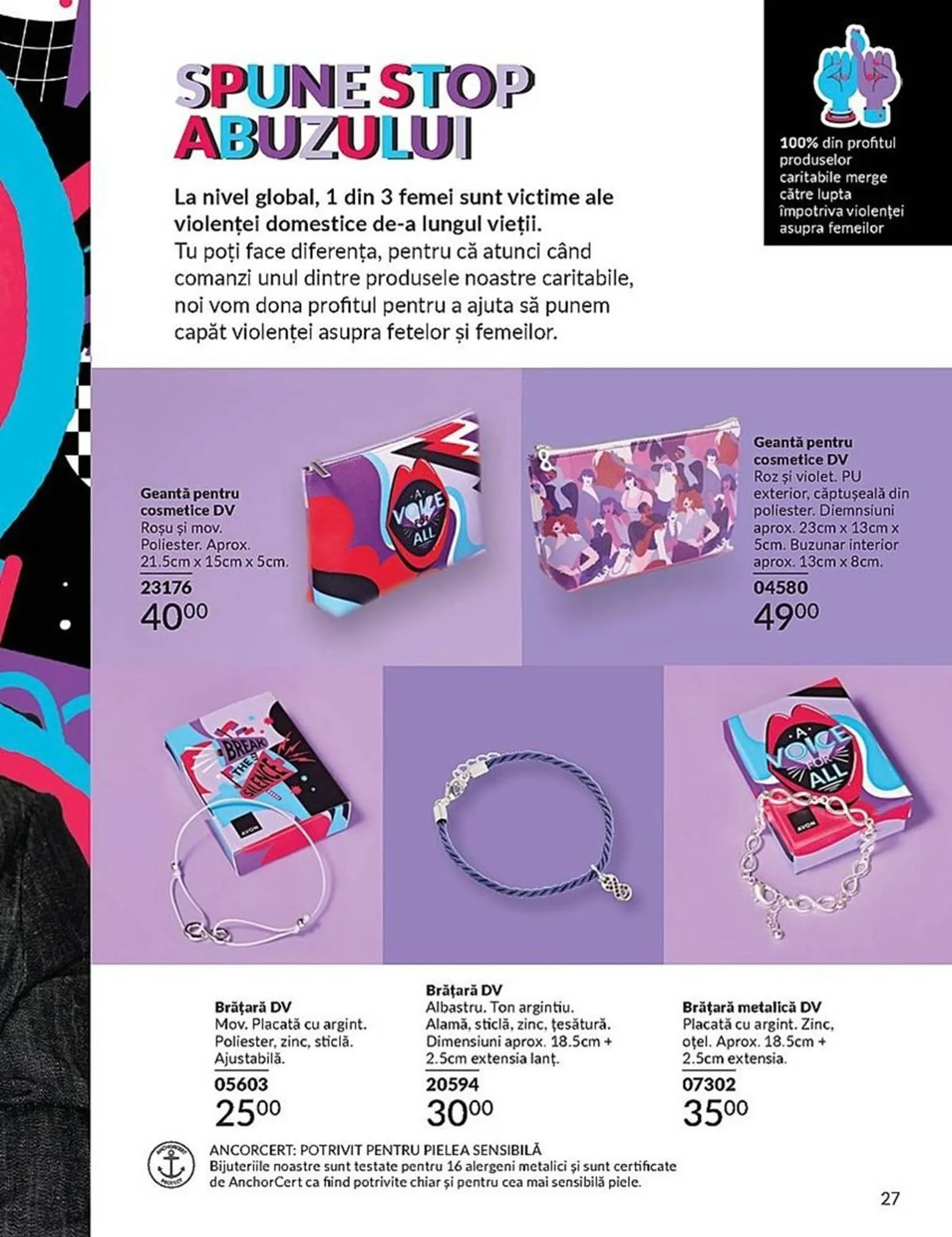 Catalog Catalog Avon de la 1 iulie până la 31 iulie 2025 - Revista Pagina 27