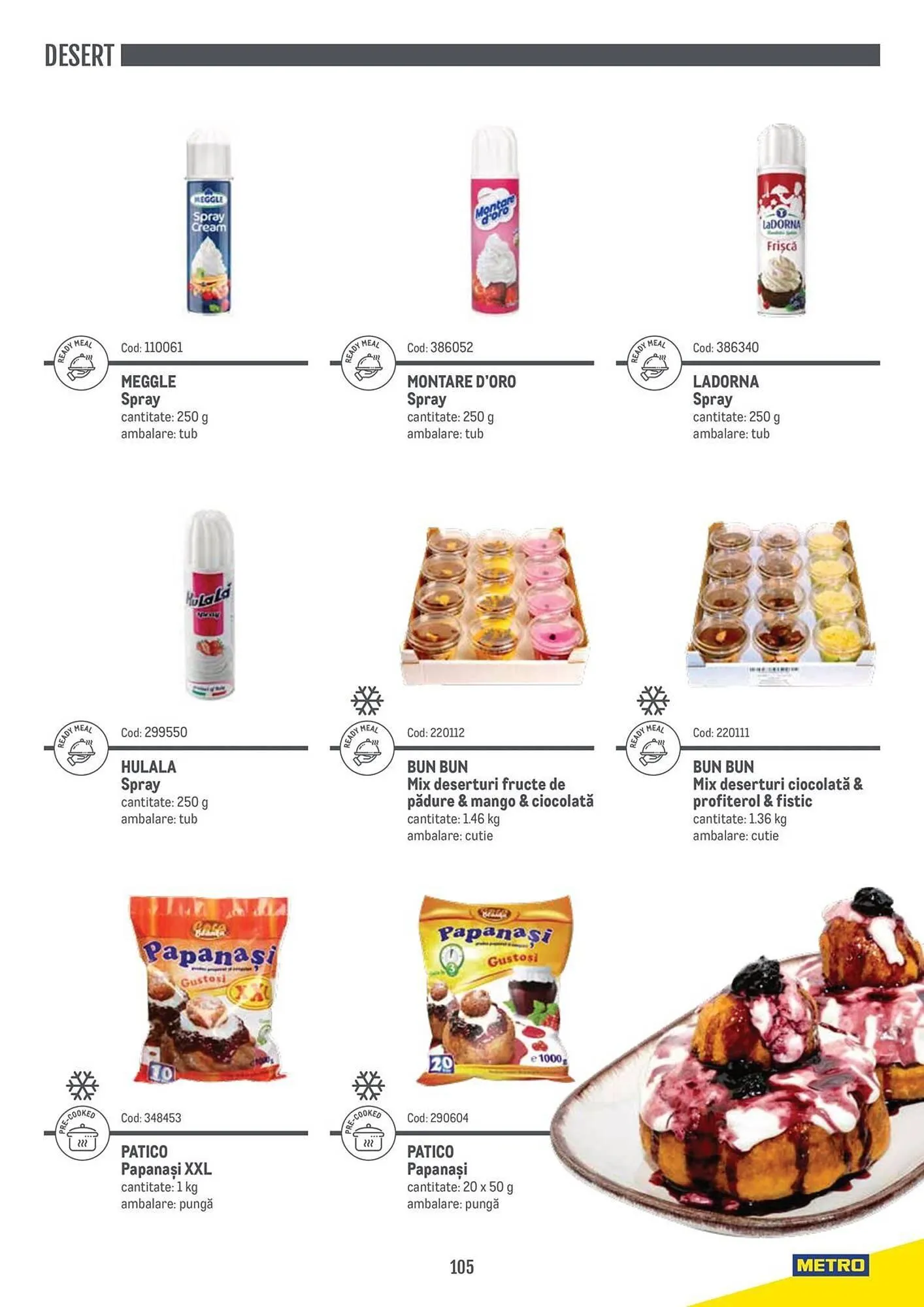 Catalog Catalog Metro de la 9 aprilie până la 31 decembrie 2025 - Revista Pagina 105