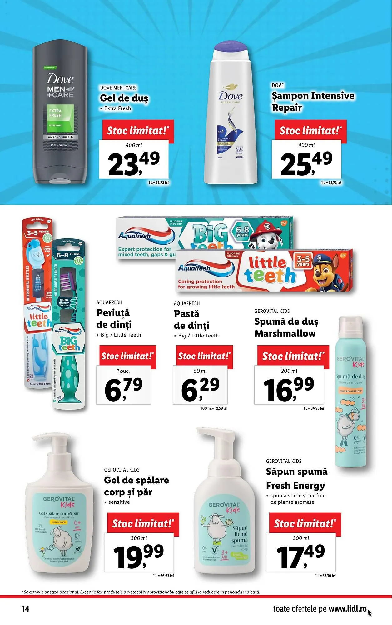 Catalog Lidl catalog de la 28 august până la 3 septembrie 2023 - Revista Pagina 14