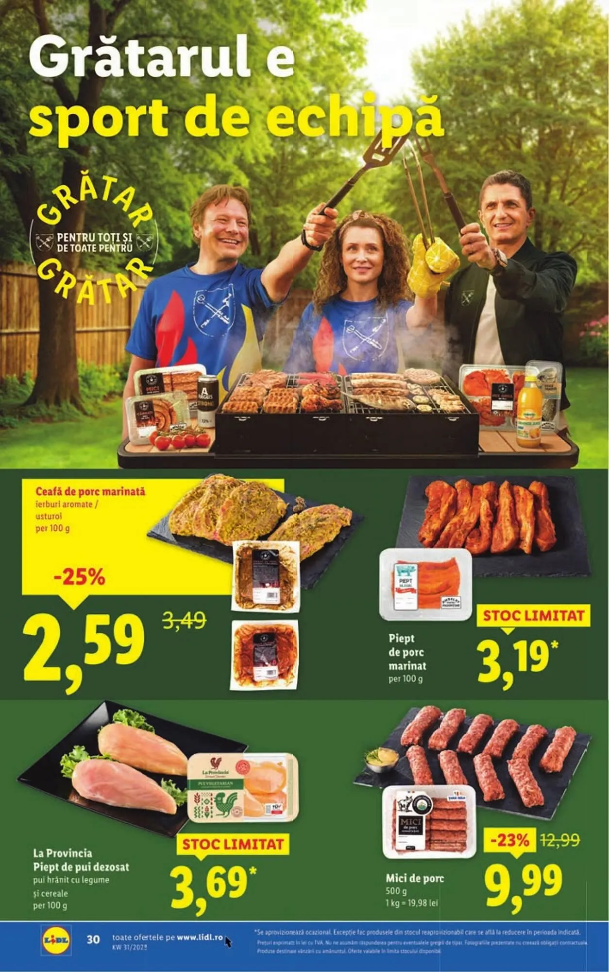 Catalog Catalog Lidl de la 28 iulie până la 3 august 2025 - Revista Pagina 30