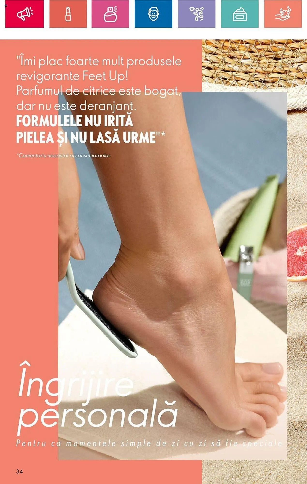 Catalog Oriflame catalog de la 28 mai până la 17 iunie 2024 - Revista Pagina 34