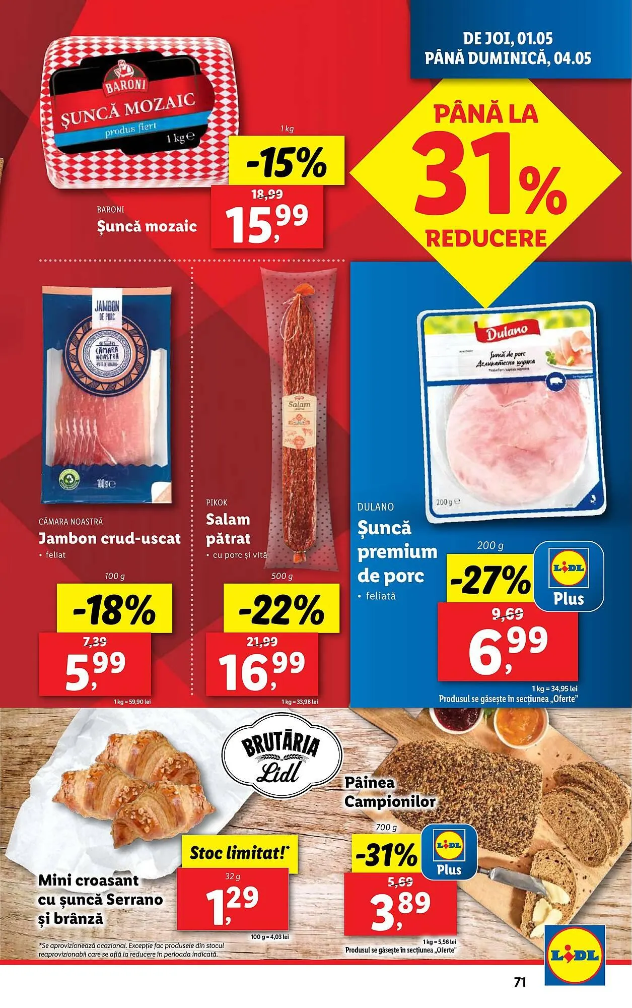 Catalog Catalog Lidl de la 22 aprilie până la 27 aprilie 2025 - Revista Pagina 71