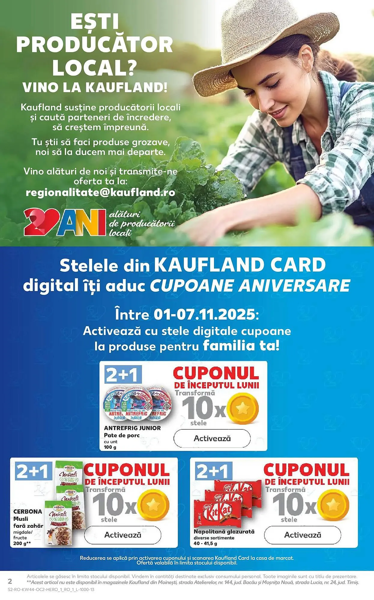 Catalog Catalog Kaufland de la 29 octombrie până la 4 noiembrie 2025 - Revista Pagina 2