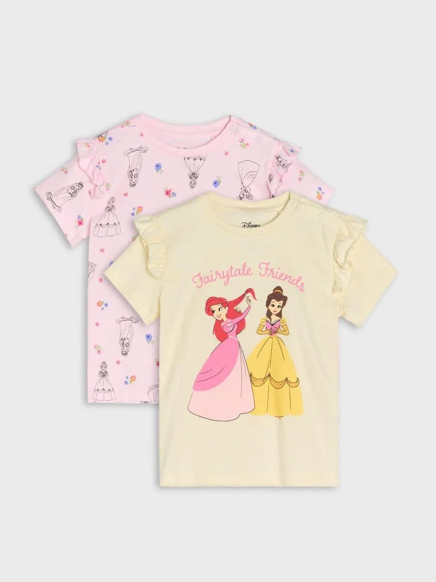Set de 2 tricouri Disney Princess