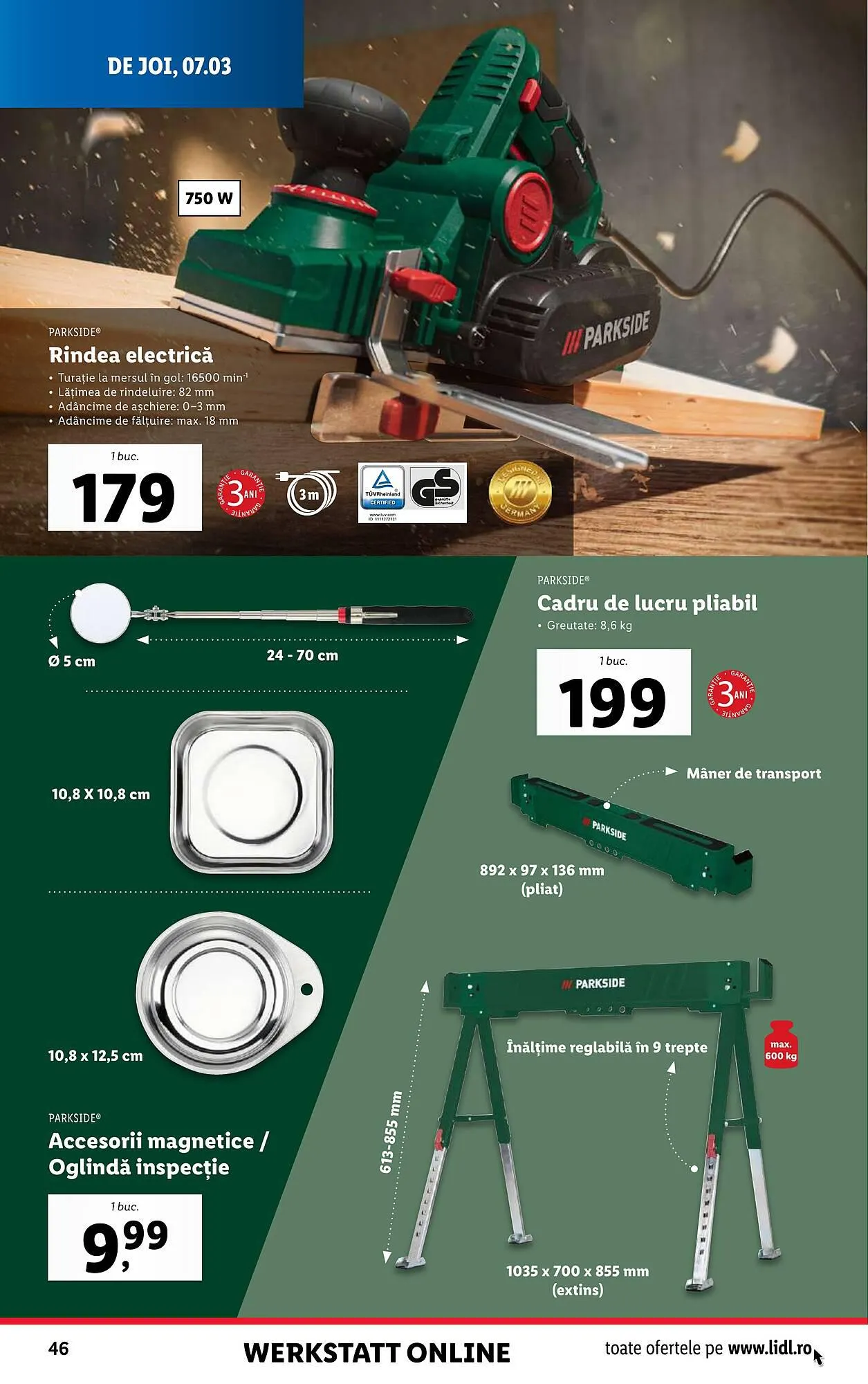 Catalog Lidl catalog de la 4 martie până la 10 martie 2024 - Revista Pagina 46