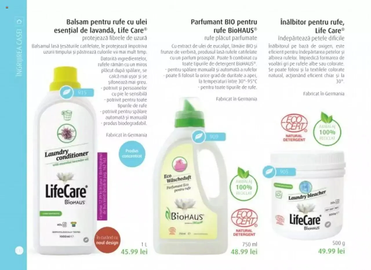 Catalog Catalog Life Care de la 1 septembrie până la 31 decembrie 2023 - Revista Pagina 134