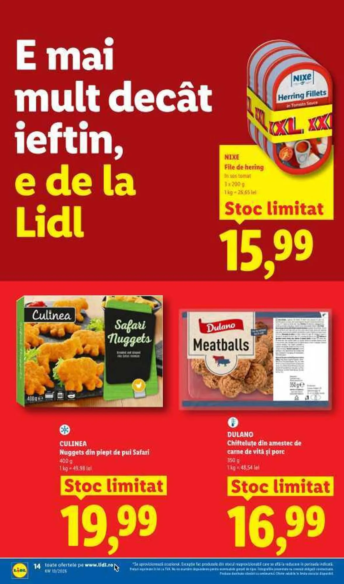 Catalog Catalog Lidl de la 2 martie până la 8 martie 2026 - Revista Pagina 14