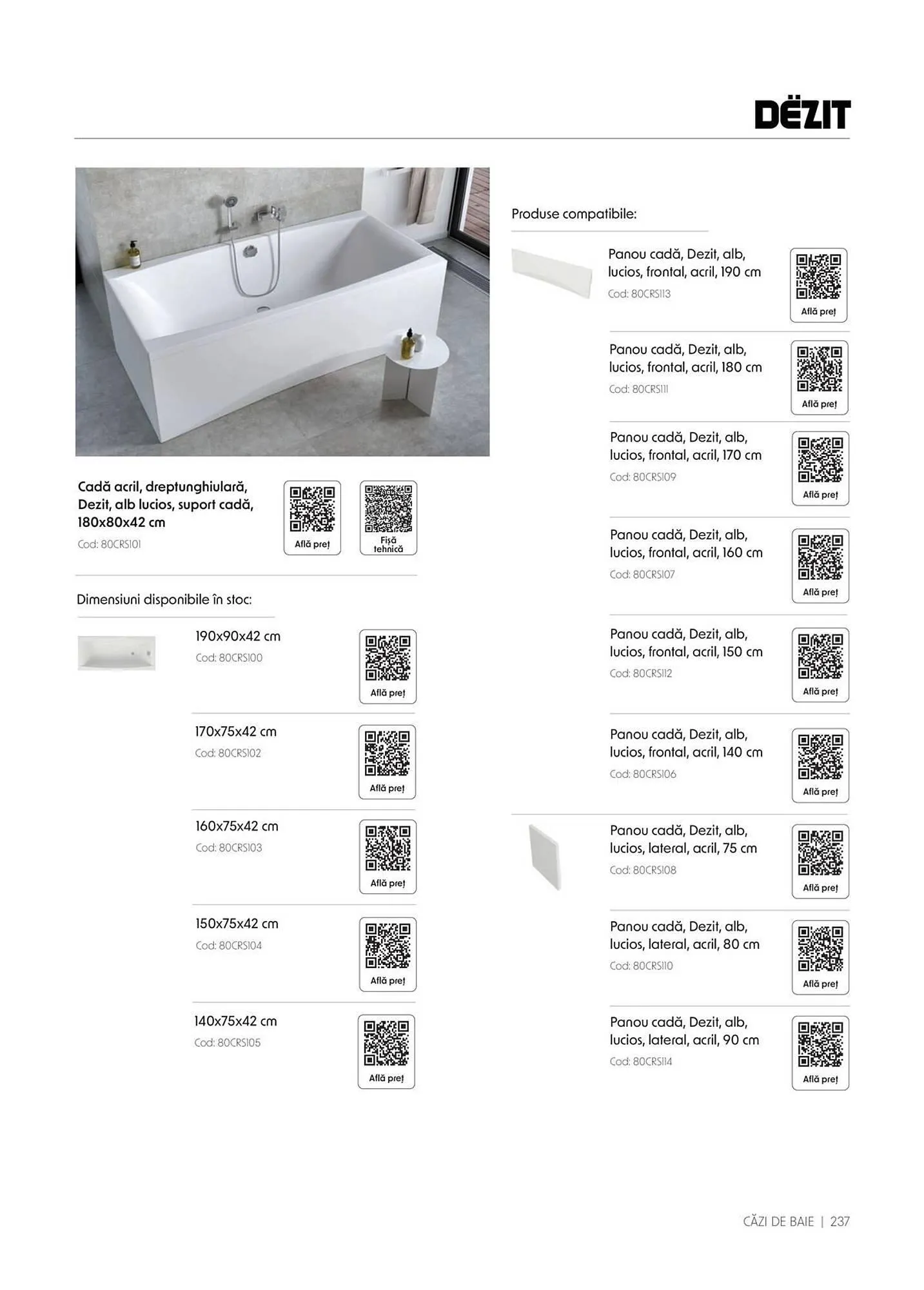 Catalog Catalog Romstal de la 1 aprilie până la 31 decembrie 2026 - Revista Pagina 237