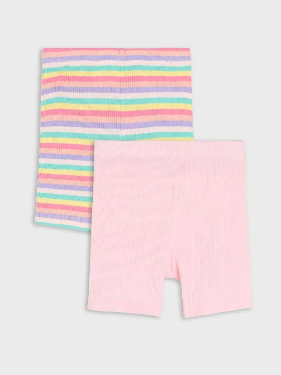 Set de 2 perechi de pantaloni scurți