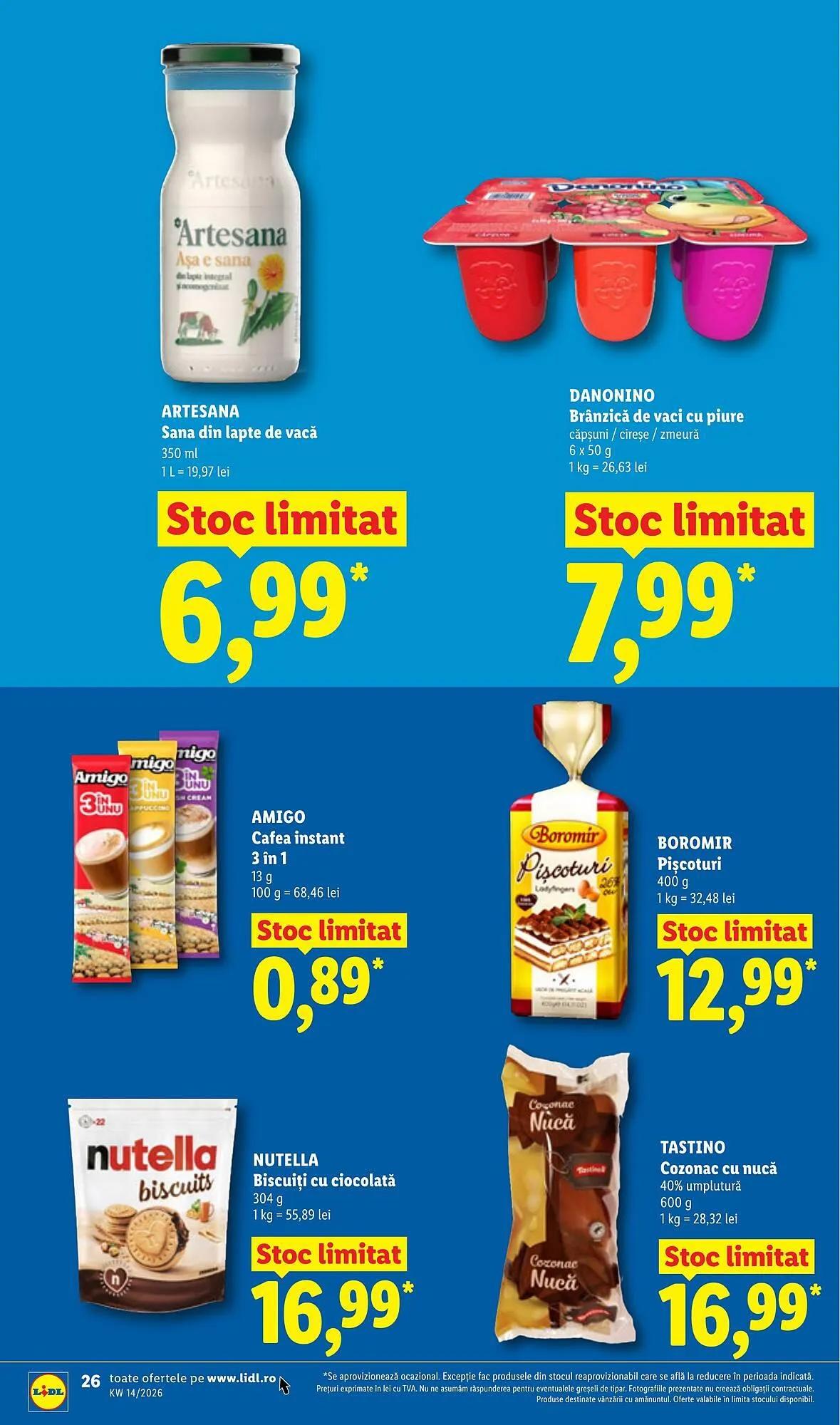 Catalog Catalog Lidl de la 30 martie până la 5 aprilie 2026 - Revista Pagina 26