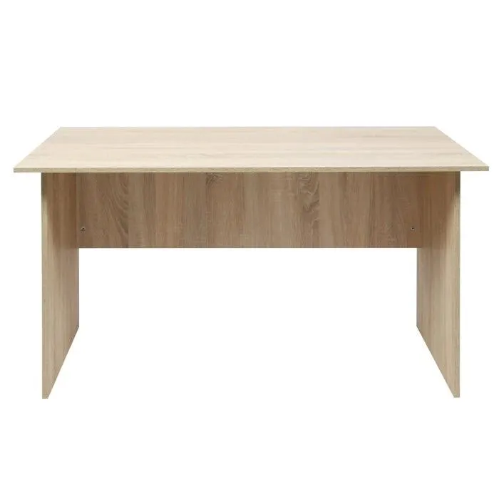 Birou calculator standard Rubin, stejar sonoma, 130 x 65 x 75 cm, 1C