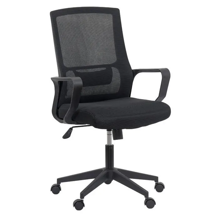 Scaun birou operational OFF 6231, rotativ, mesh, negru