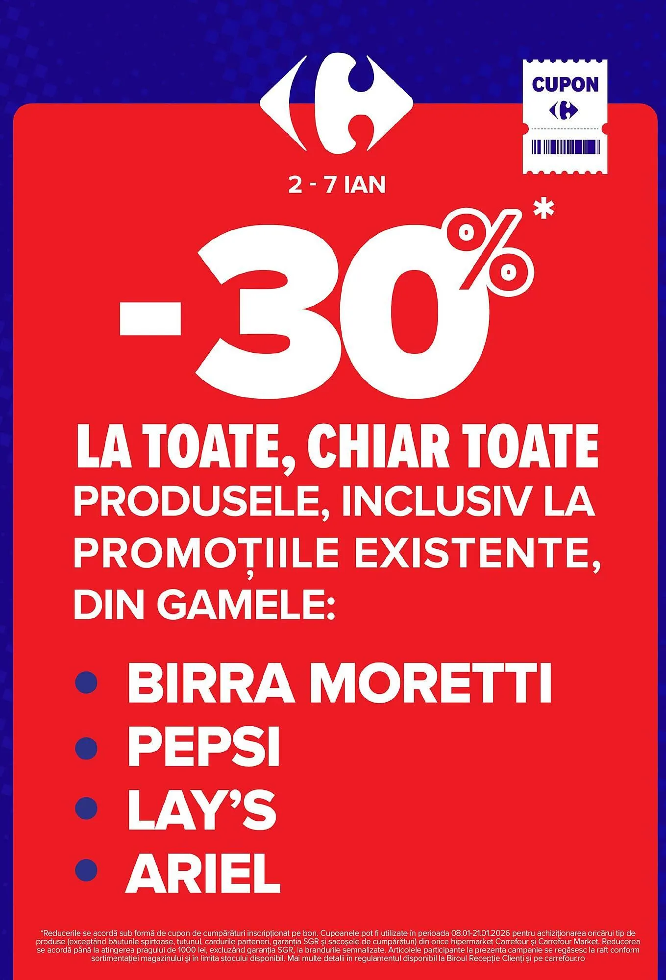 Catalog Catalog Carrefour Market de la 27 decembrie până la 7 ianuarie 2026 - Revista Pagina 2