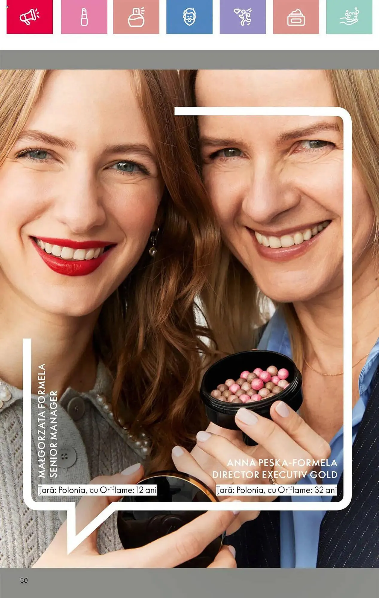 Catalog Catalog Oriflame de la 23 martie până la 12 aprilie 2025 - Revista Pagina 50