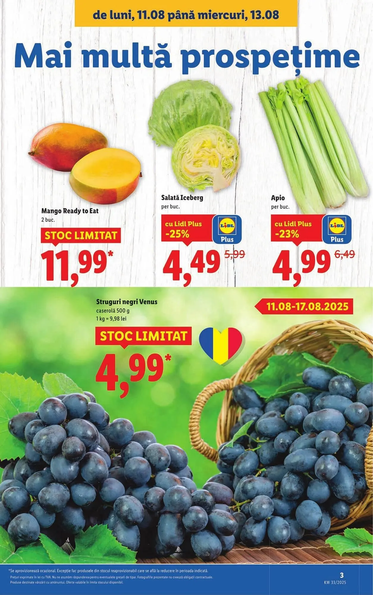 Catalog Catalog Lidl de la 11 august până la 17 august 2025 - Revista Pagina 3