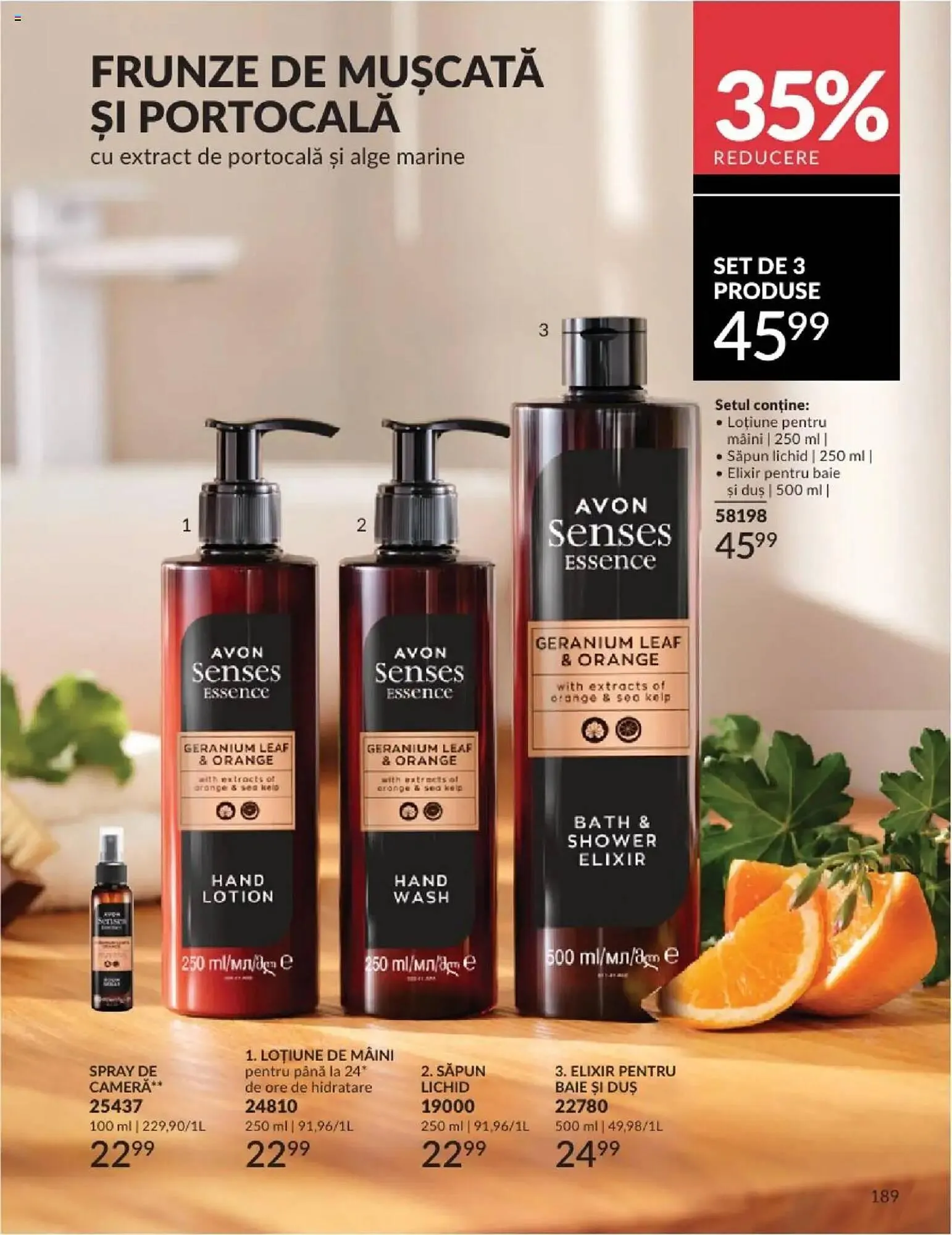 Catalog Catalog Avon de la 31 mai până la 30 iunie 2025 - Revista Pagina 189