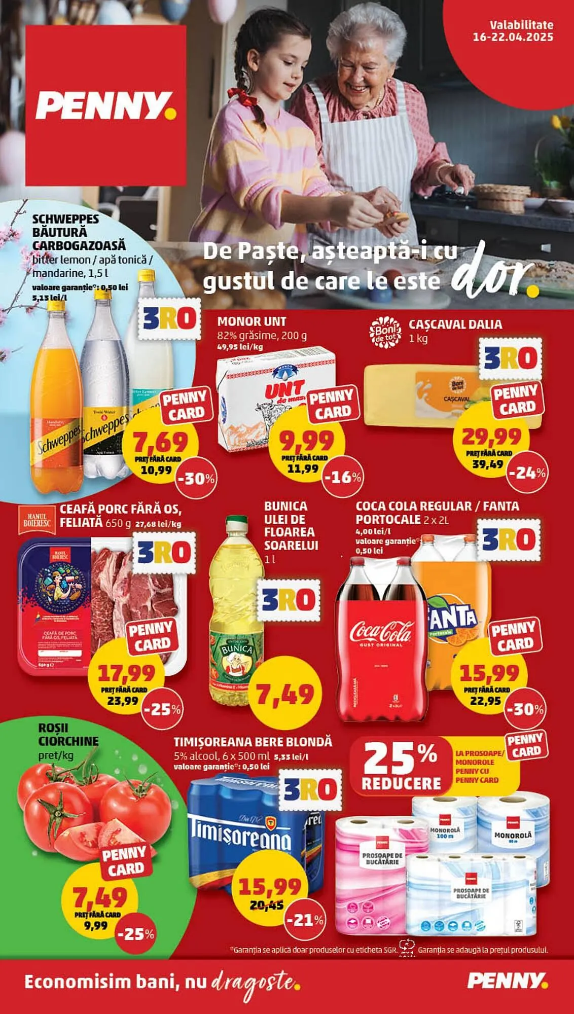 Catalog Catalog Penny de la 16 aprilie până la 22 aprilie 2025 - Revista Pagina 1