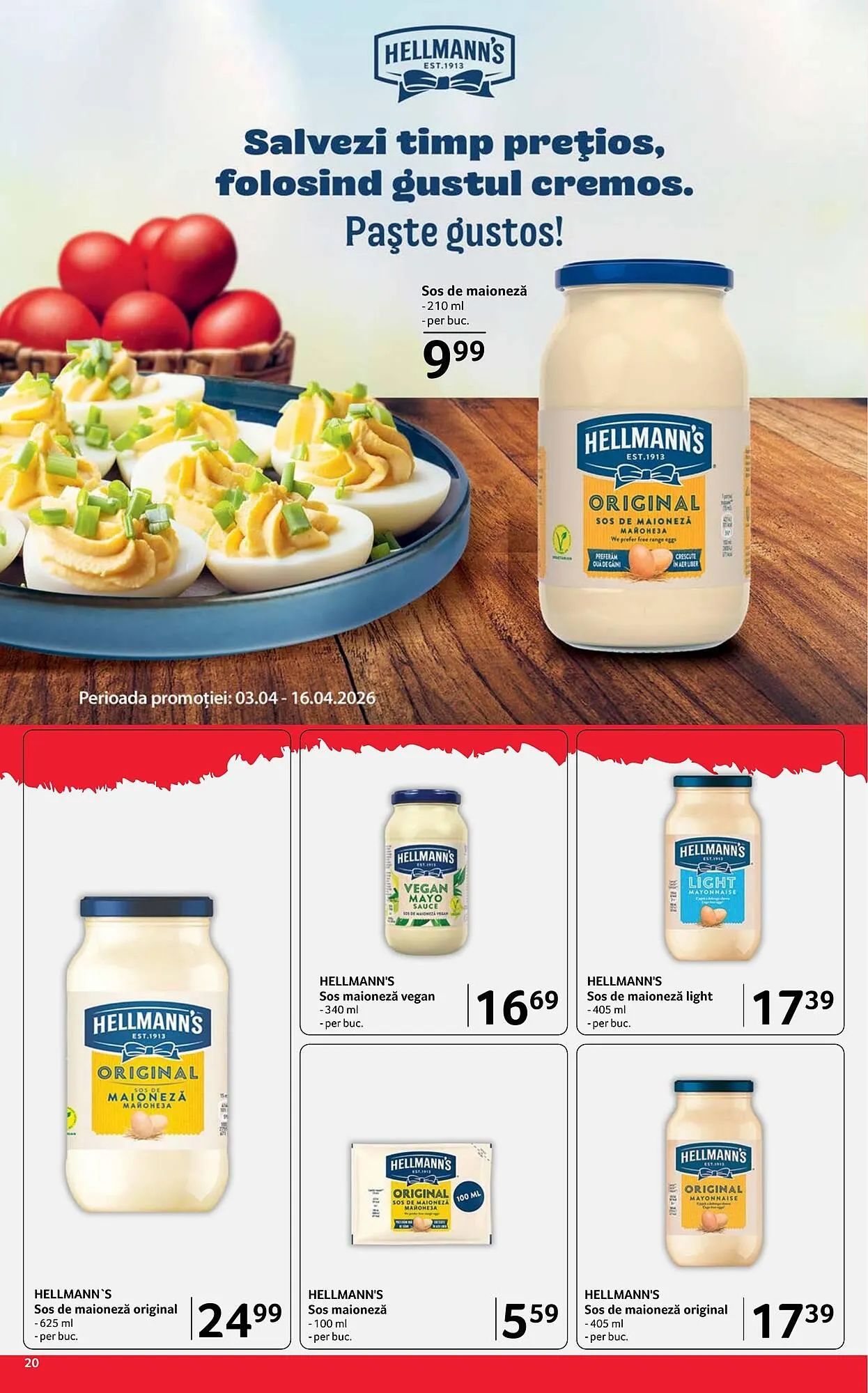 Catalog Catalog Selgros de la 3 aprilie până la 16 aprilie 2026 - Revista Pagina 20