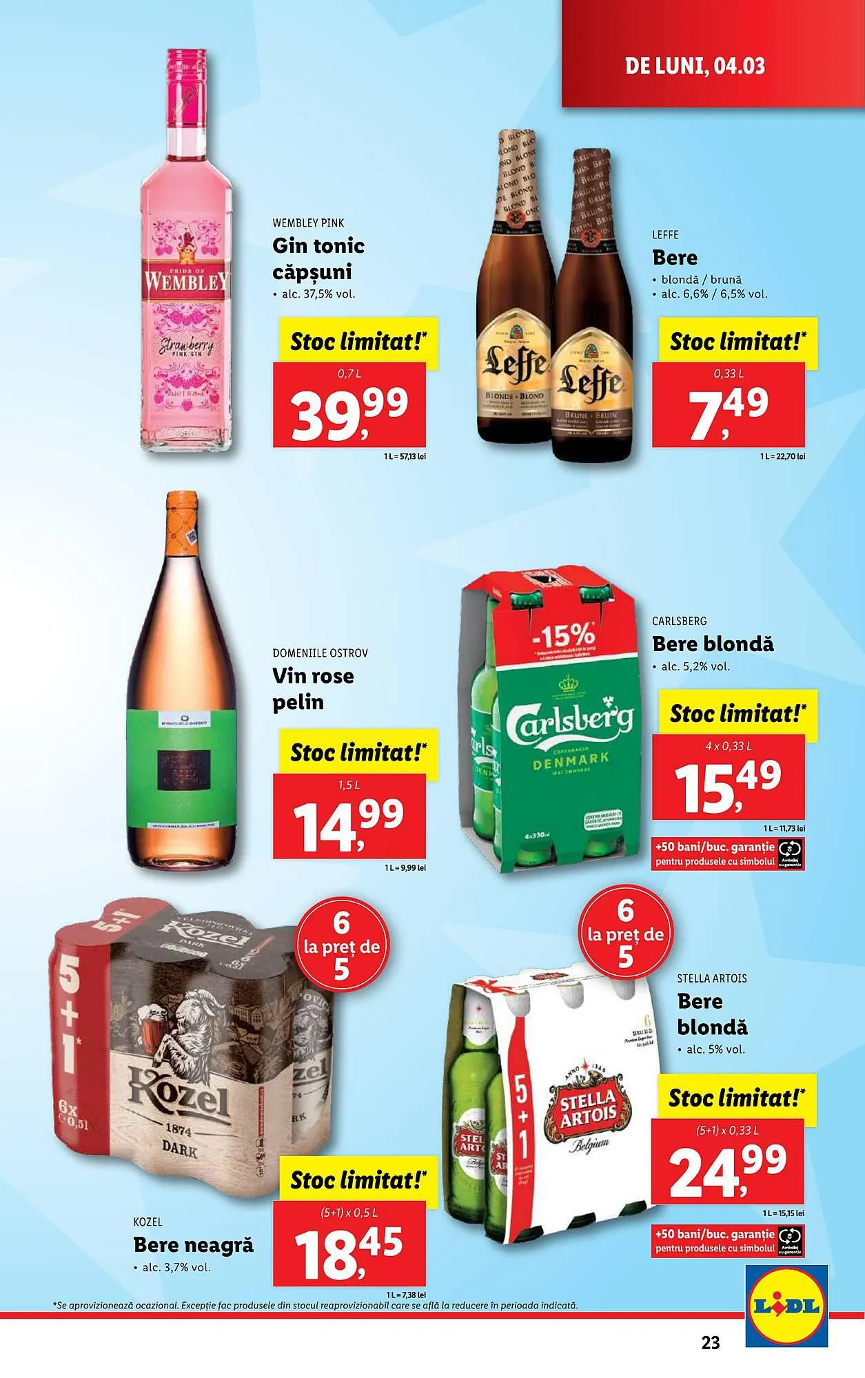 Catalog Lidl catalog de la 4 martie până la 10 martie 2024 - Revista Pagina 23