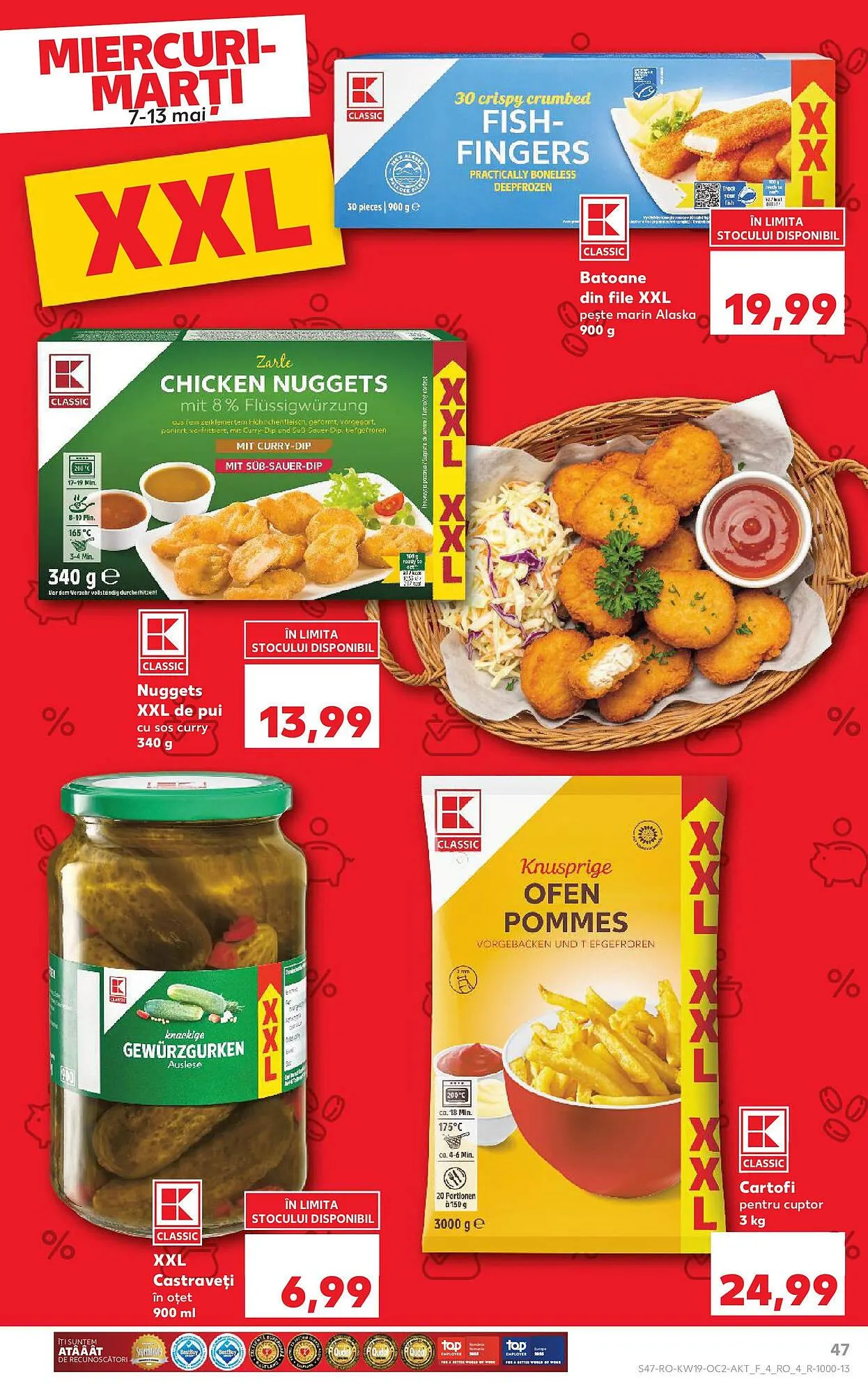 Catalog Catalog Kaufland de la 7 mai până la 13 mai 2025 - Revista Pagina 47