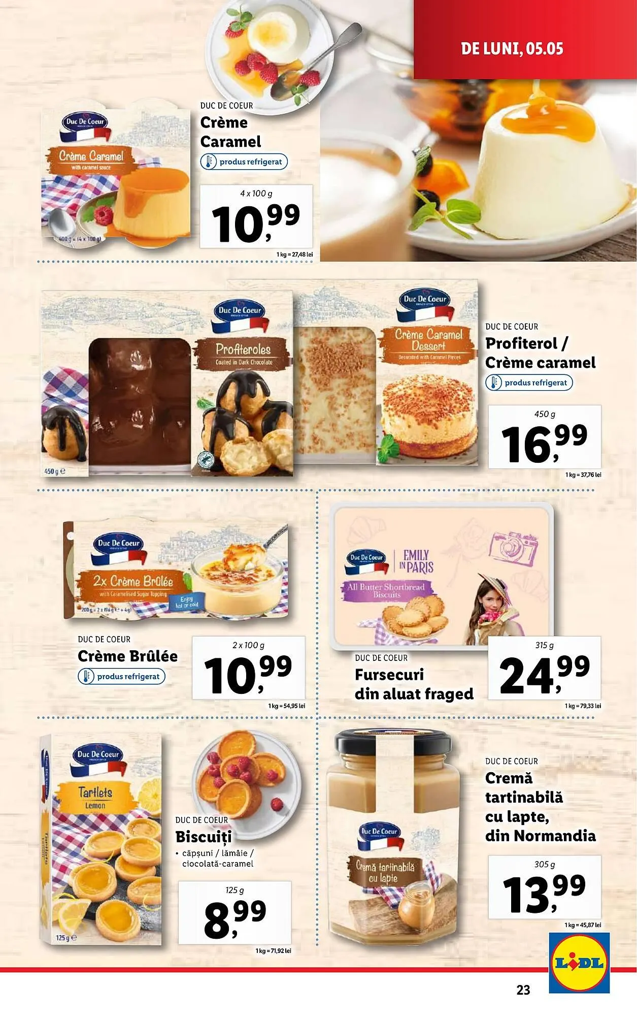 Catalog Catalog Lidl de la 5 mai până la 11 mai 2025 - Revista Pagina 23
