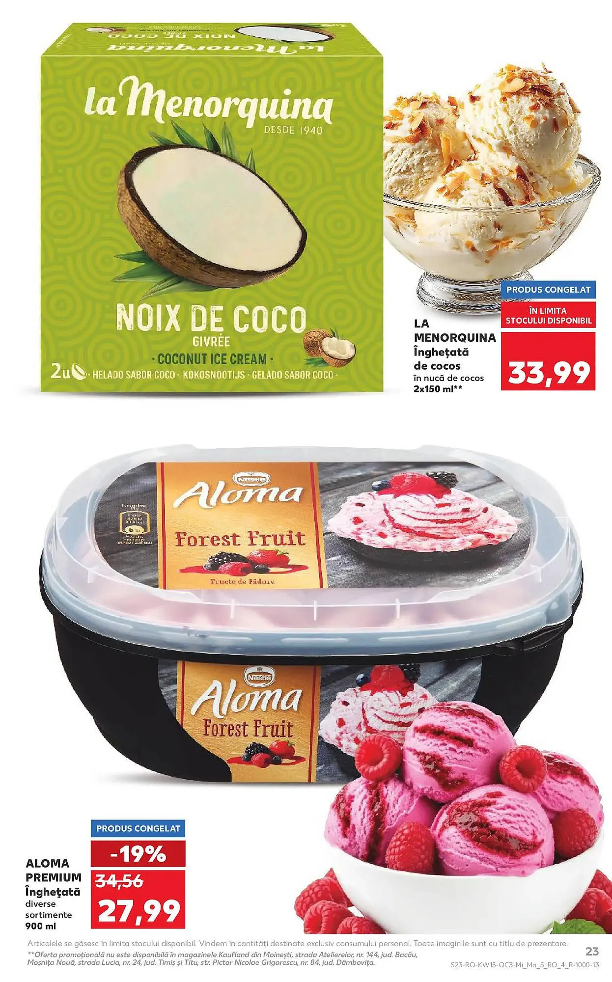 Catalog Catalog Kaufland de la 8 aprilie până la 14 aprilie 2026 - Revista Pagina 23