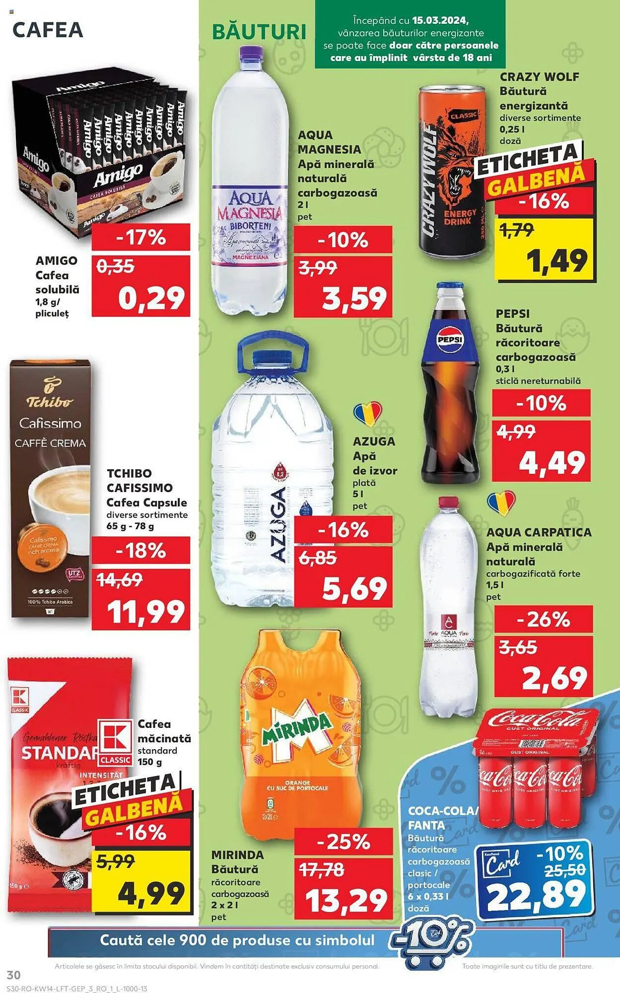 Catalog Kaufland catalog de la 3 aprilie până la 9 aprilie 2024 - Revista Pagina 30