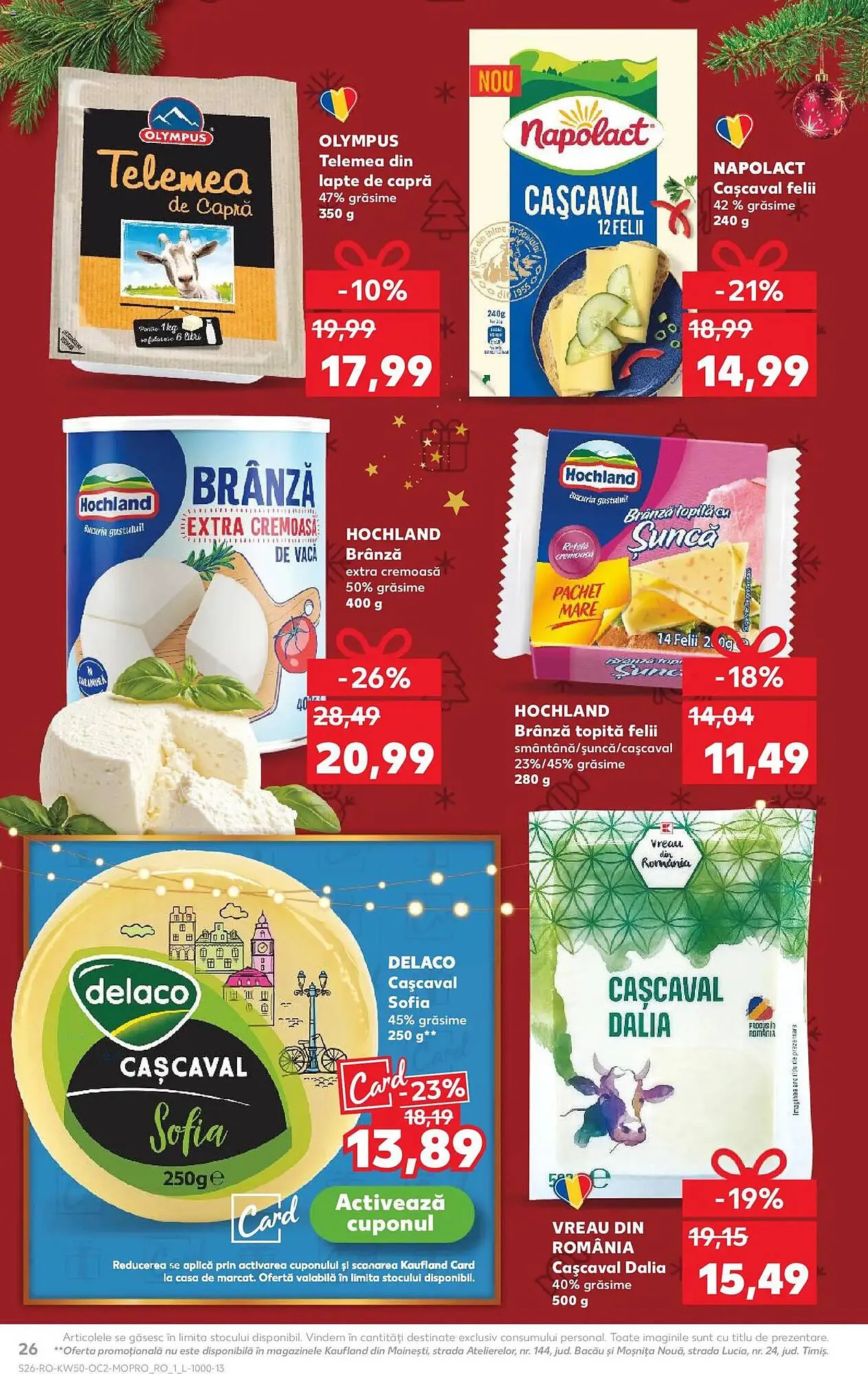Catalog Catalog Kaufland de la 10 decembrie până la 16 decembrie 2025 - Revista Pagina 26