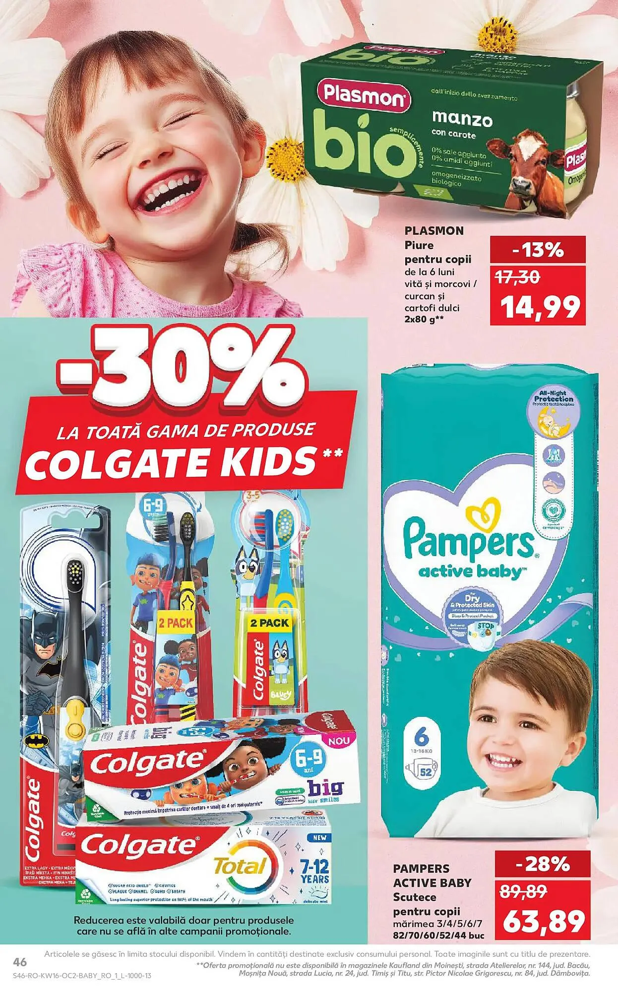 Catalog Catalog Kaufland de la 15 aprilie până la 21 aprilie 2026 - Revista Pagina 46