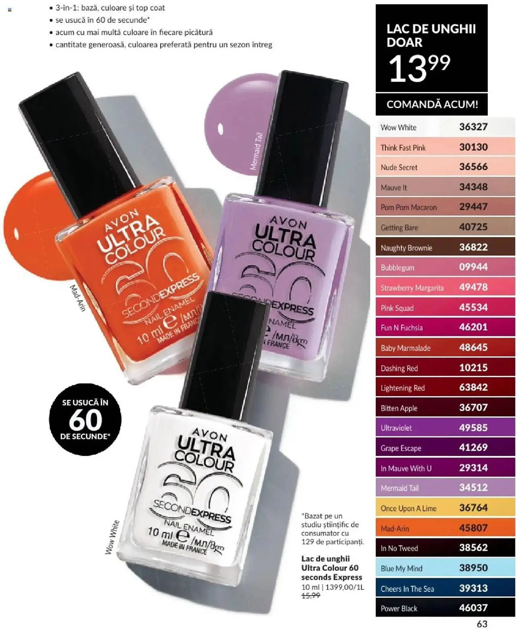 Catalog Catalog Avon de la 1 mai până la 31 mai 2025 - Revista Pagina 63