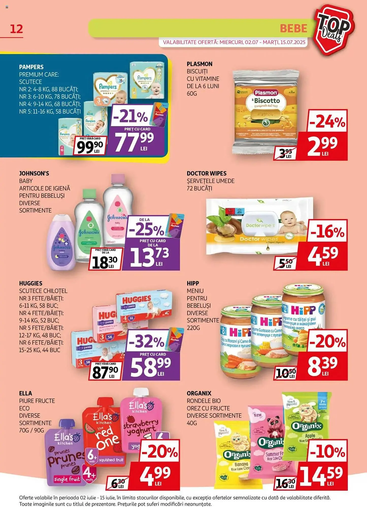 Catalog Catalog Auchan de la 1 iulie până la 15 iulie 2025 - Revista Pagina 12