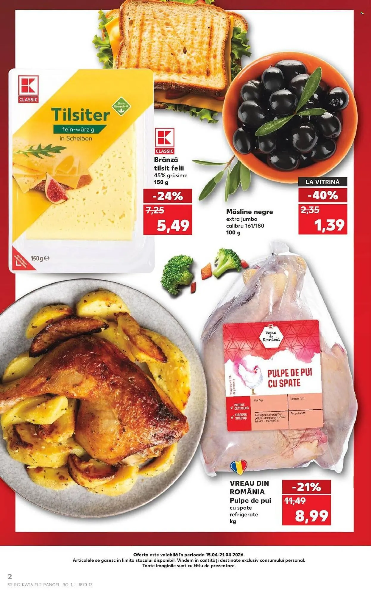 Catalog Catalog Kaufland de la 15 aprilie până la 21 aprilie 2026 - Revista Pagina 2