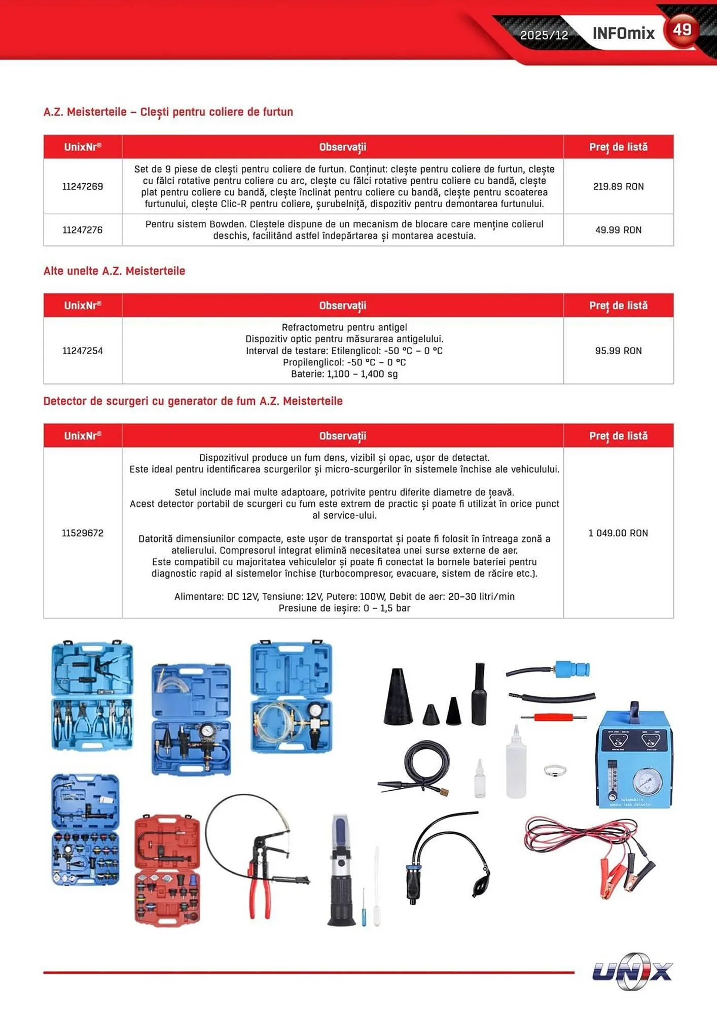 Catalog Catalog UNIX Auto de la 3 decembrie până la 31 decembrie 2025 - Revista Pagina 49