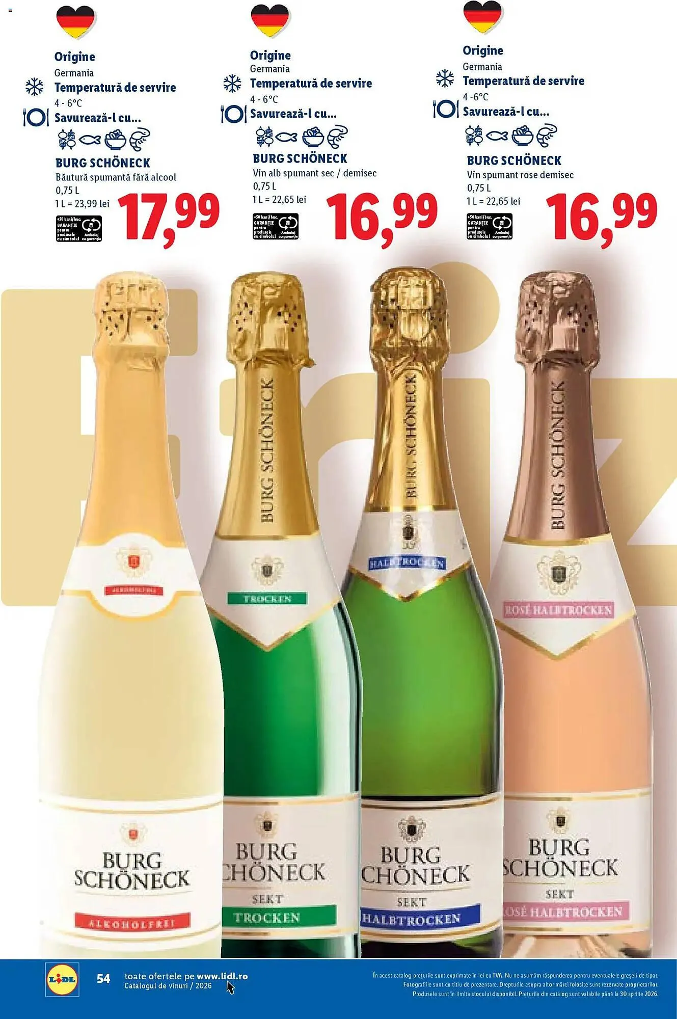 Catalog Catalog Lidl de la 22 februarie până la 30 aprilie 2026 - Revista Pagina 54