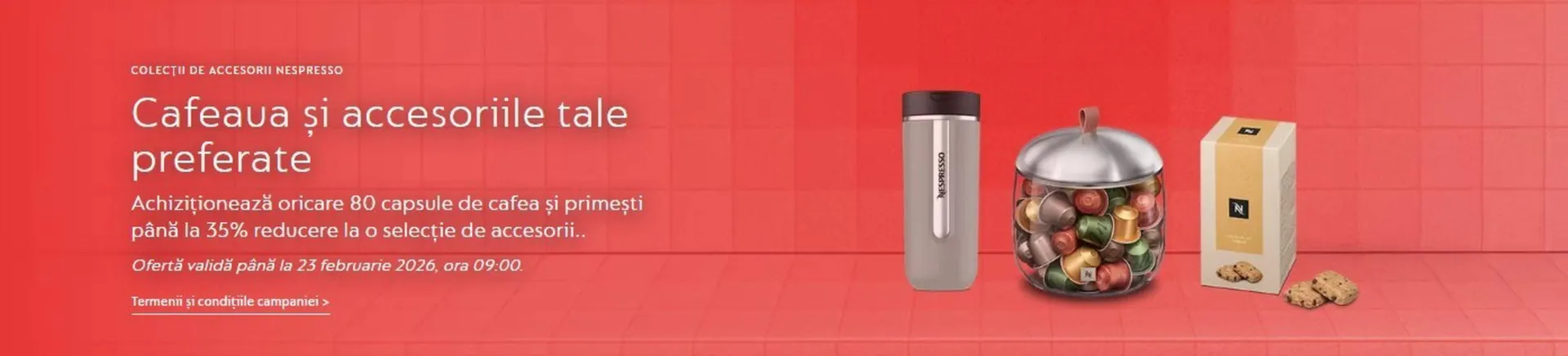 Catalog Magazine Nespresso de la 4 februarie până la 23 februarie 2026 - Revista Pagina 1