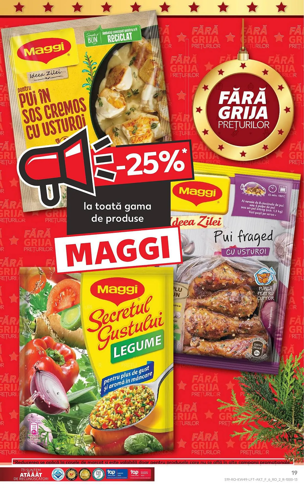 Catalog Kaufland catalog de la 6 decembrie până la 12 decembrie 2023 - Revista Pagina 19