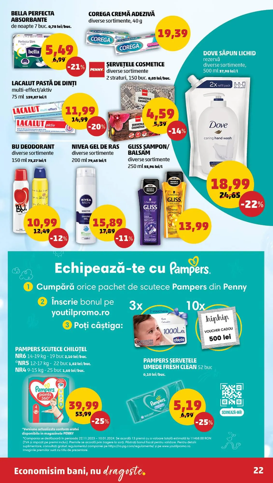 Catalog Penny catalog de la 22 noiembrie până la 28 noiembrie 2023 - Revista Pagina 22