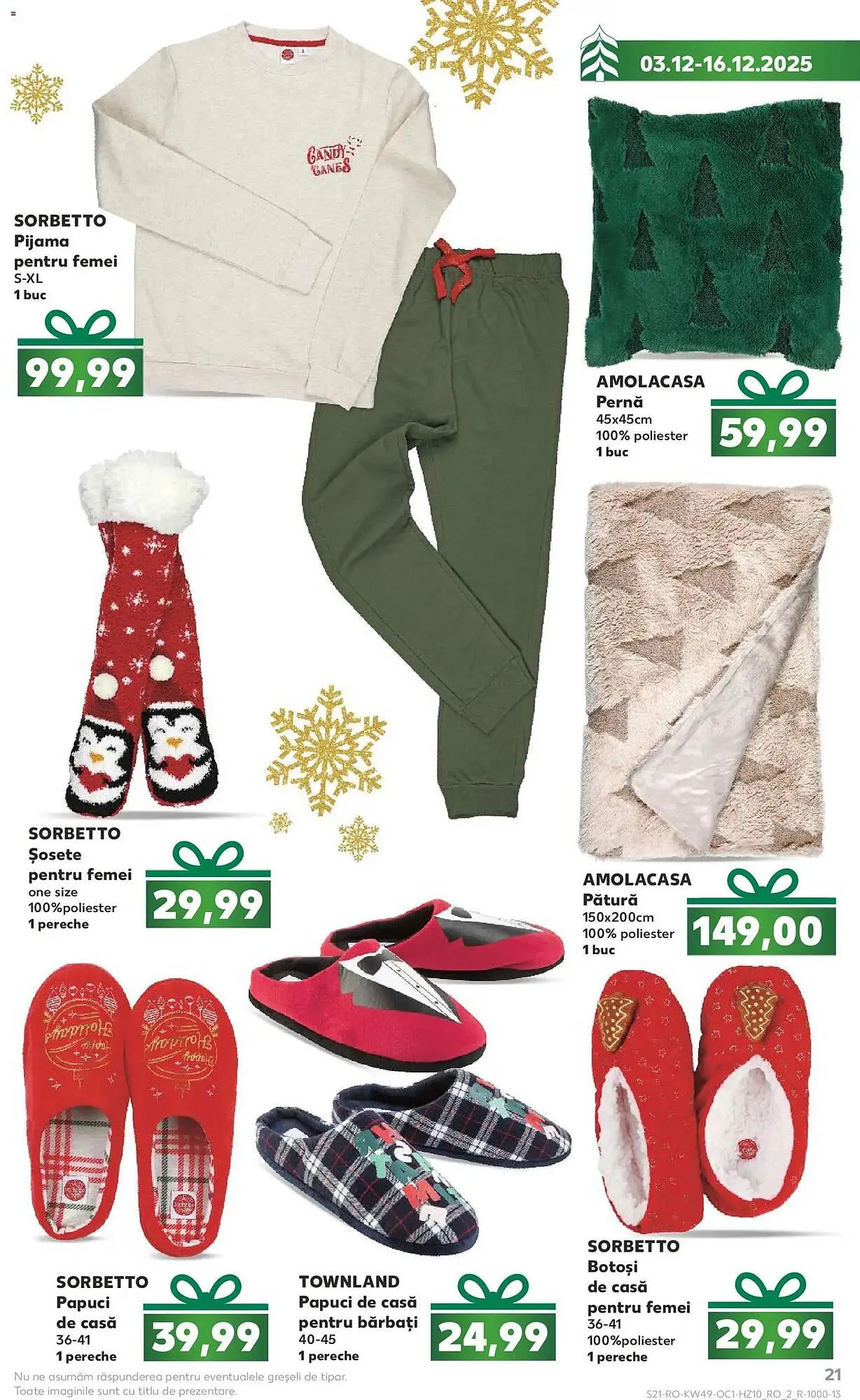 Catalog Catalog Kaufland de la 3 decembrie până la 16 decembrie 2025 - Revista Pagina 21