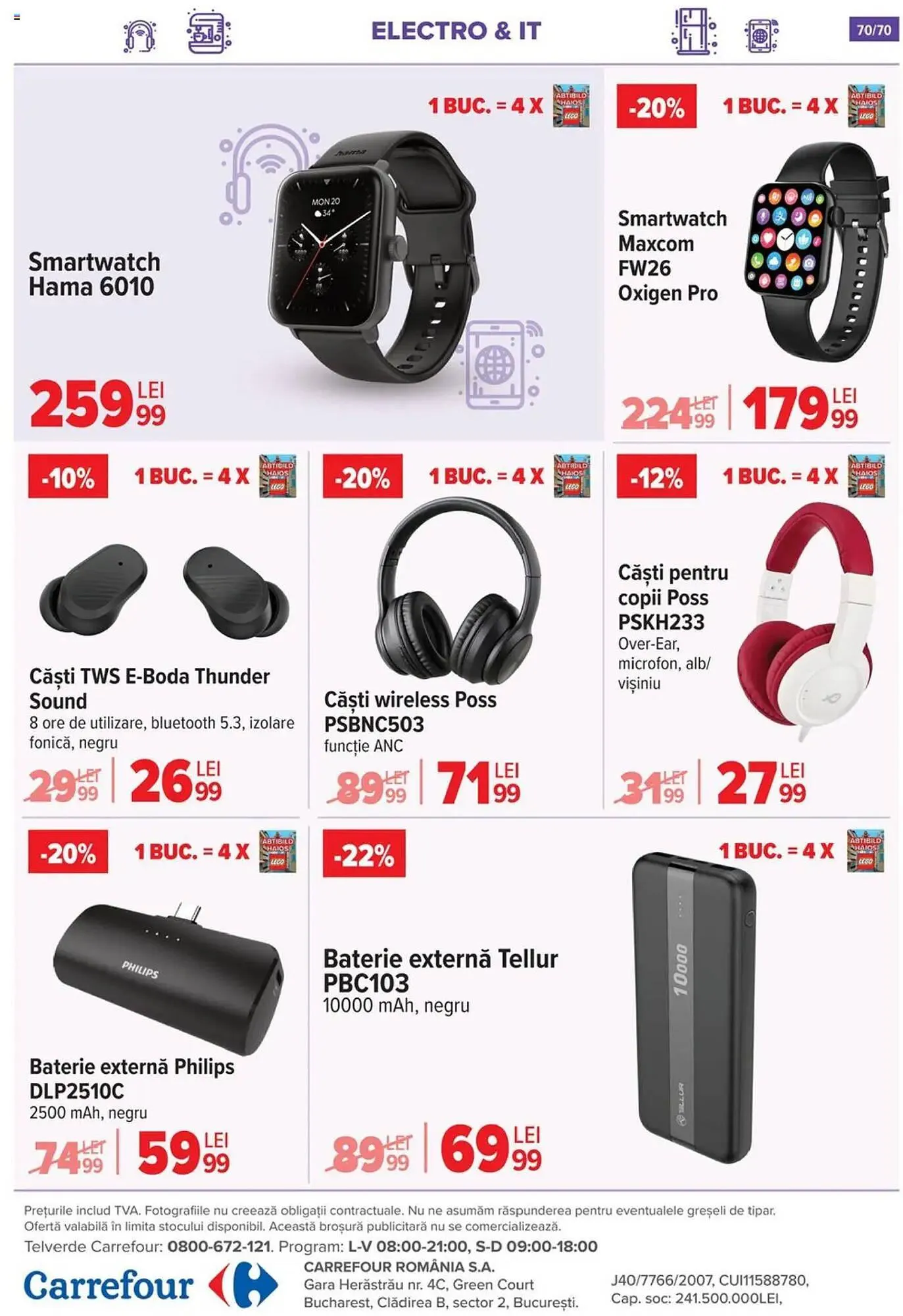 Catalog Catalog Carrefour de la 20 mai până la 3 iunie 2025 - Revista Pagina 70