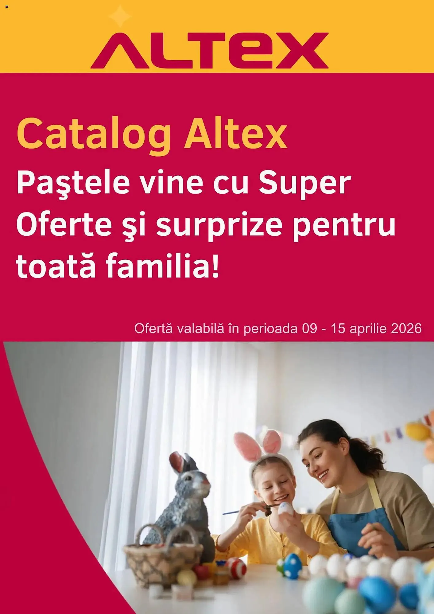 Catalog Catalog Altex de la 9 aprilie până la 15 aprilie 2026 - Revista Pagina 1