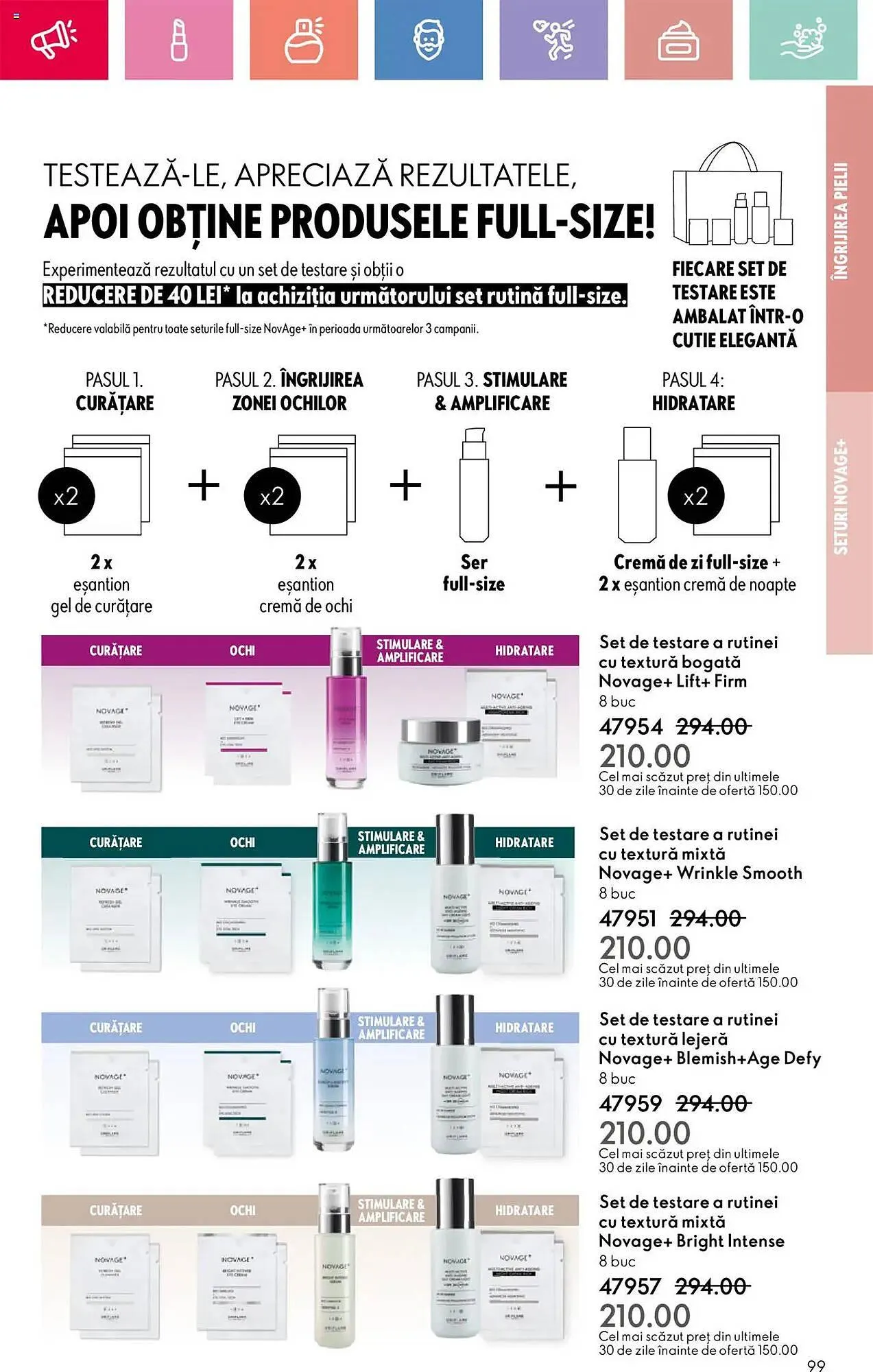 Catalog Catalog Oriflame de la 13 aprilie până la 3 mai 2025 - Revista Pagina 99