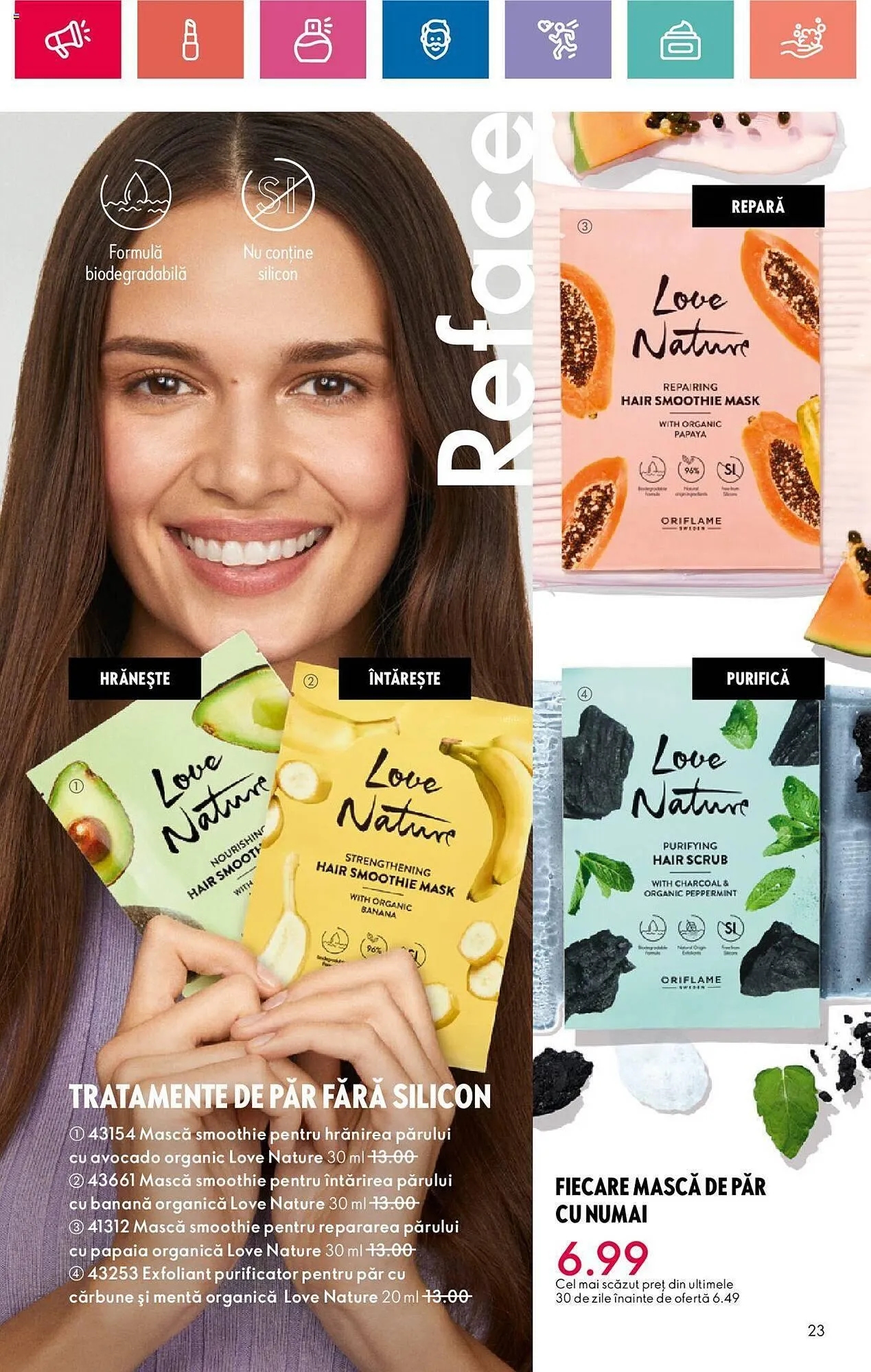 Catalog Oriflame catalog de la 28 mai până la 17 iunie 2024 - Revista Pagina 23